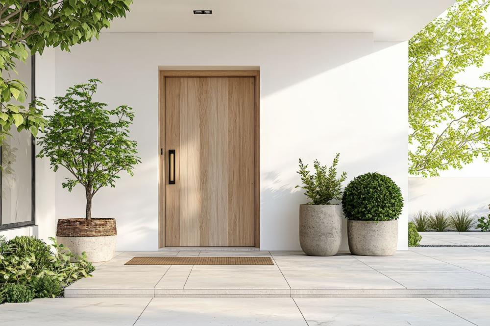 Remplacement porte d'entrée près de Bourges