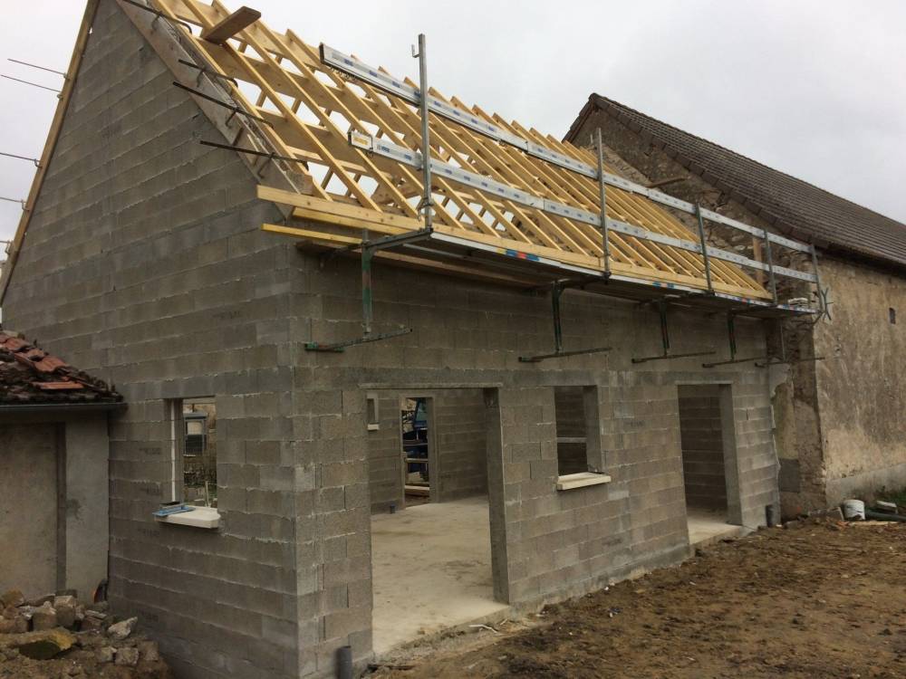 maison en construction